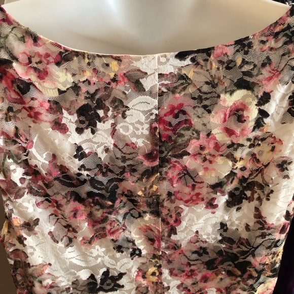 NWOT Connected Brand-Floral embroidered dress sz12 Beautiful Spring/summer dress - Picture 4 of 12
